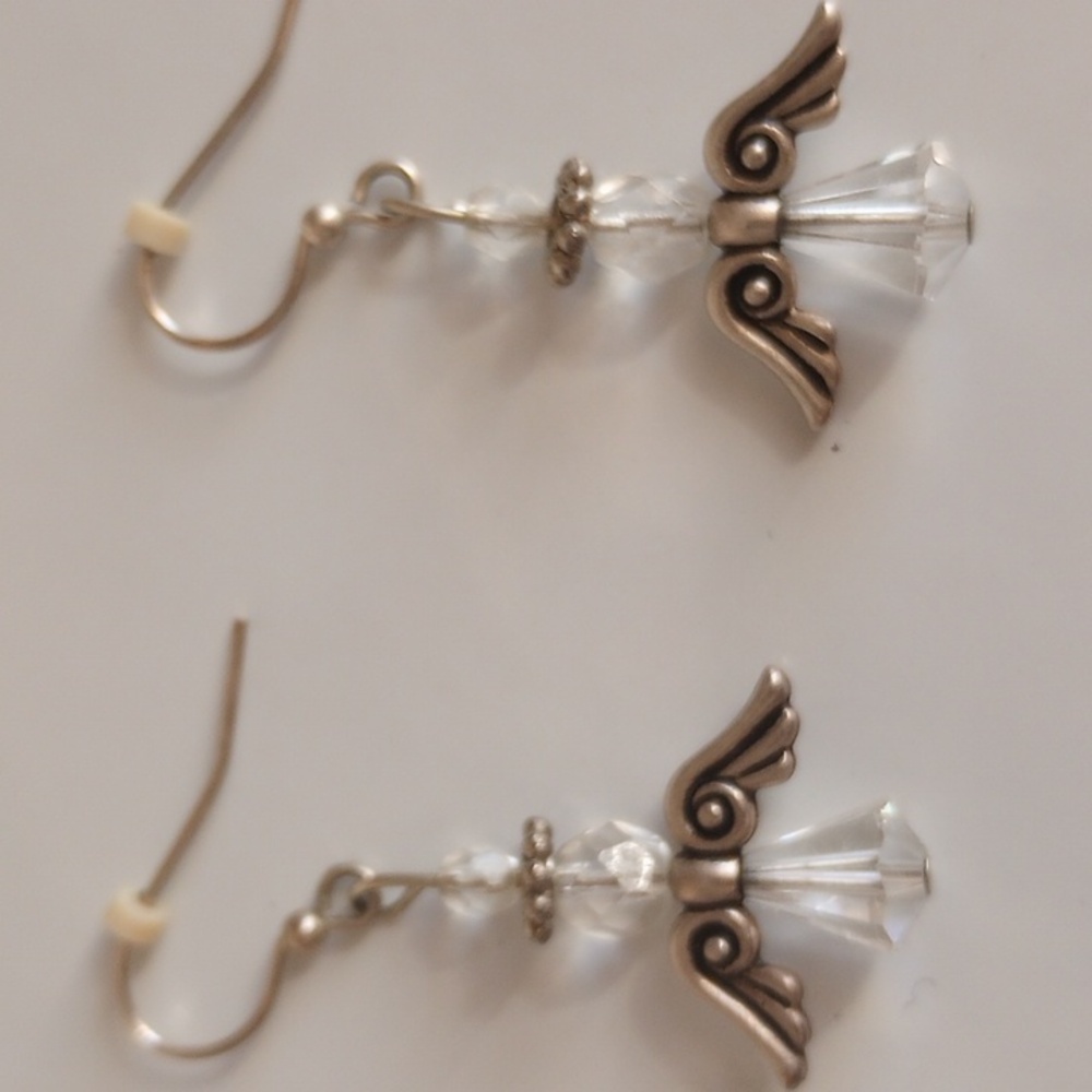 Christmas Angel Earrings - Picture 3 of 3